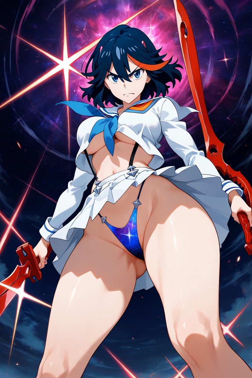 Fight Pose, 25+, Vivible Skin Hentai IA