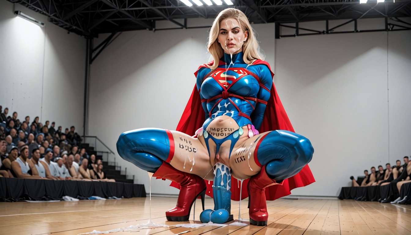 To The Hilt, Superhéroe, Absurd Belly Bulge Porno IA