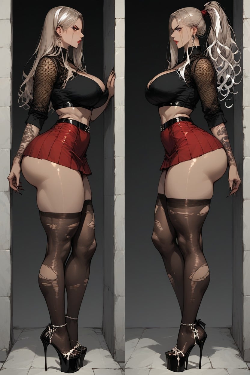 Slut, Thick Legs, Massive Ass Hentai AI Porn