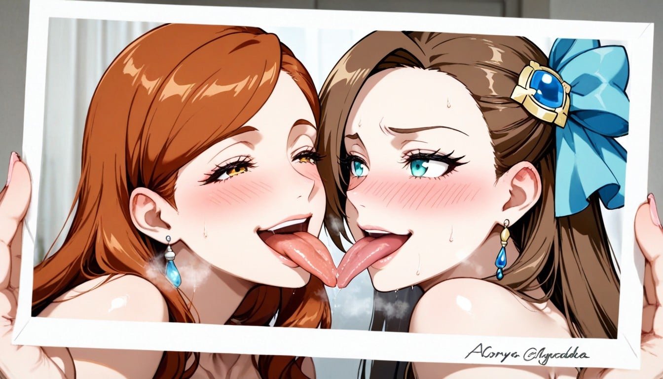 Abrazadas, Ojos De Amor, 25+ Hentai AI Porn