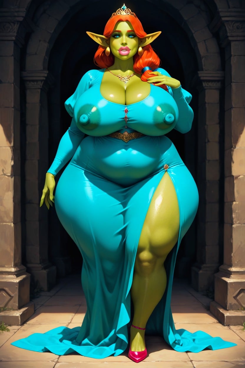 No Embellishments, Not Voluminous, Colossal Ass AI Porn
