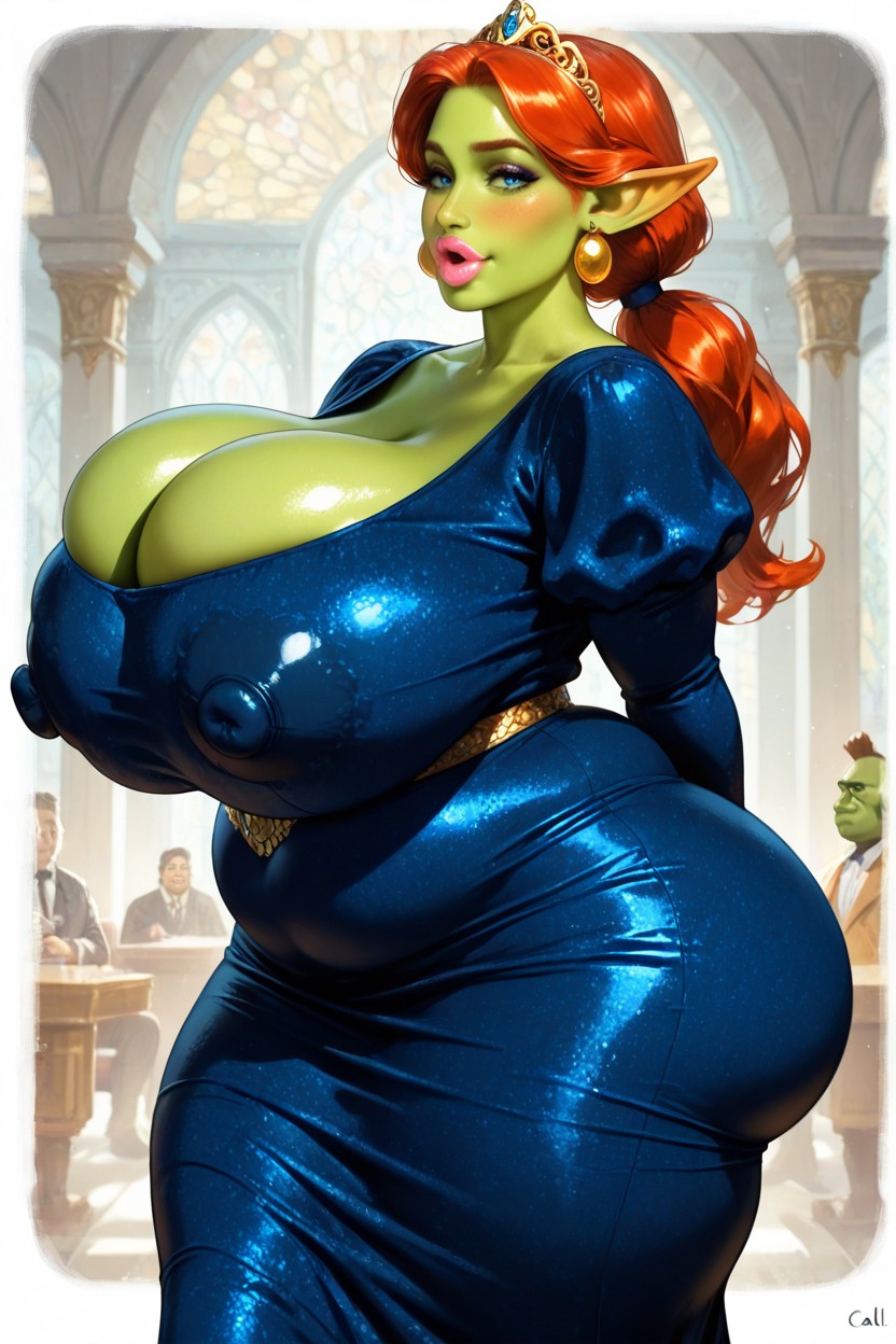 Thick Ass, Not Voluminous, Ogre Ears Shaped Like Trumpetst Porno IA