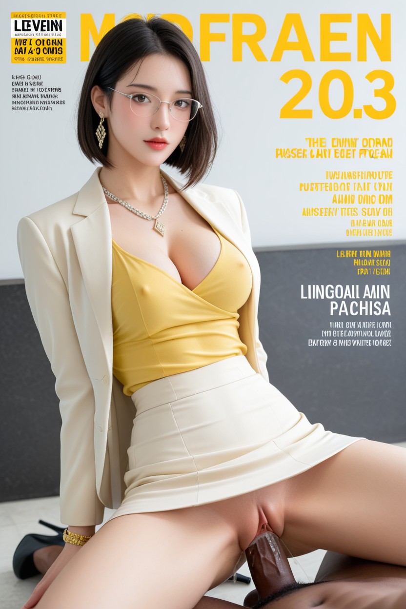 Pussy Juice, Lean Waist, Taller Asian AI Porn
