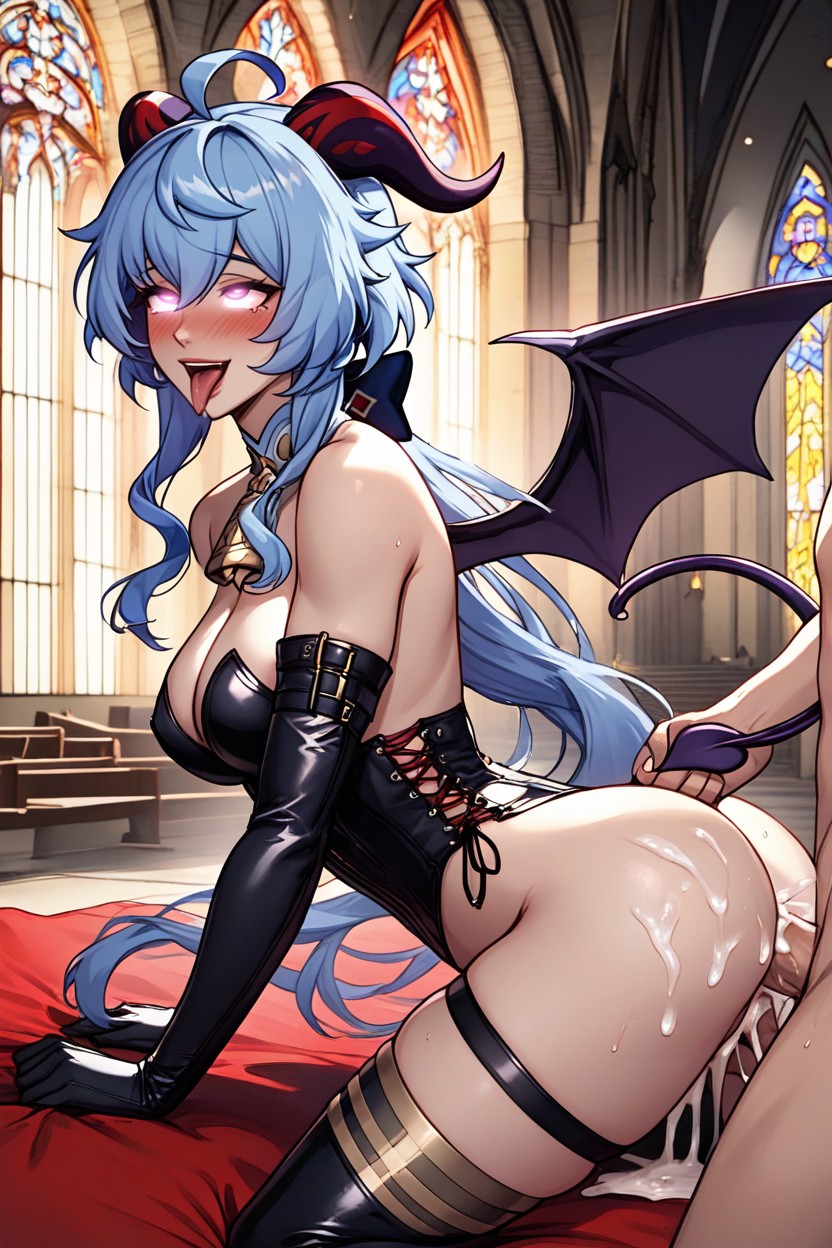 Corset, Waist, Succubus Wings AI Porn