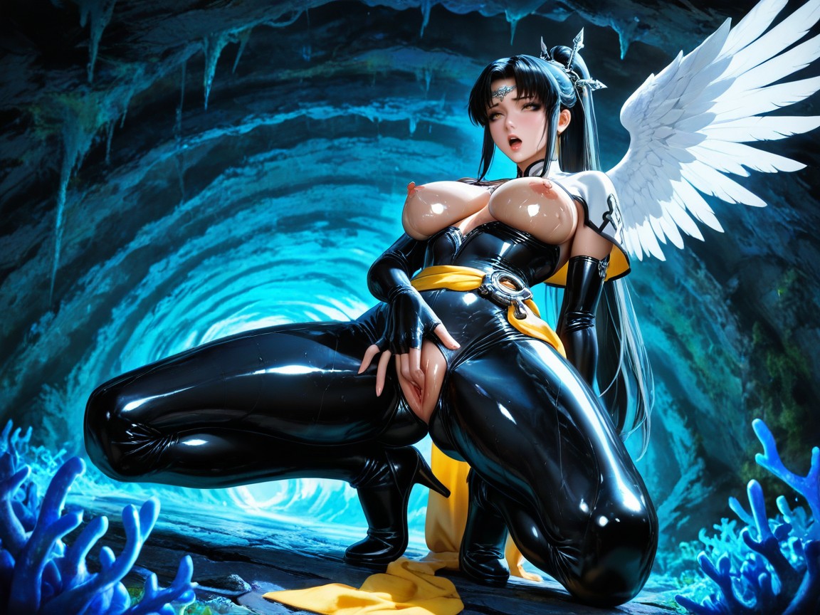Very Cropped Capelet, Mascara, Massive Eyes Hentai AI Porn