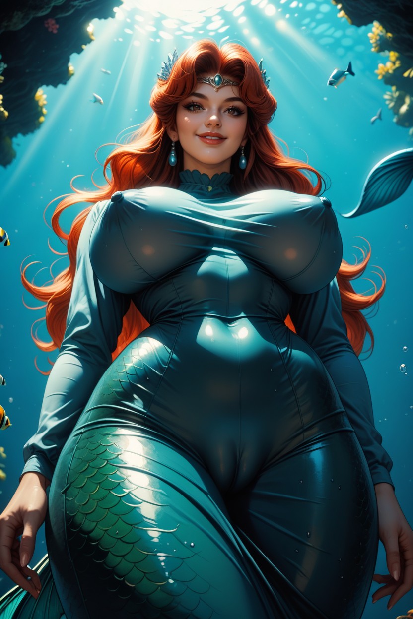 Fins, Perfect Hands, Huge Tits Porno IA