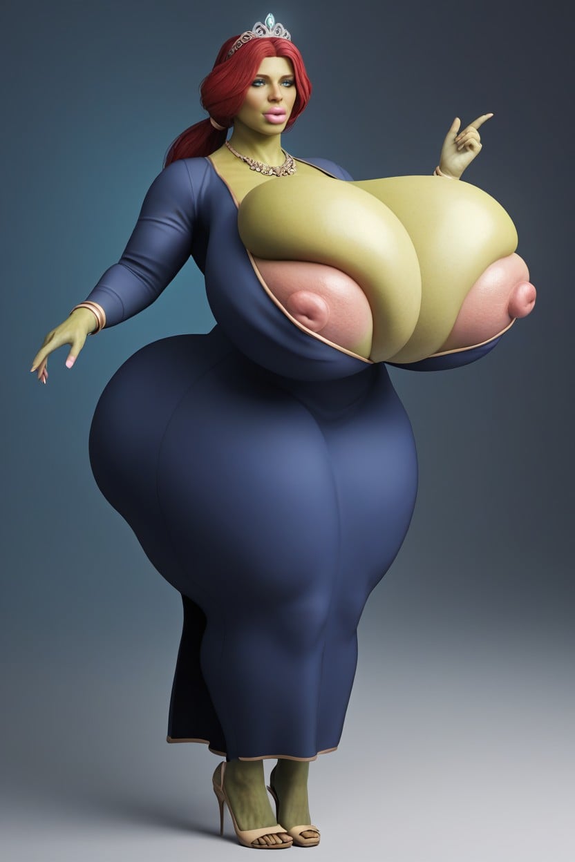 Blue Eyest, Colossal Ass, Princess Fiona From Shrek Porno IA