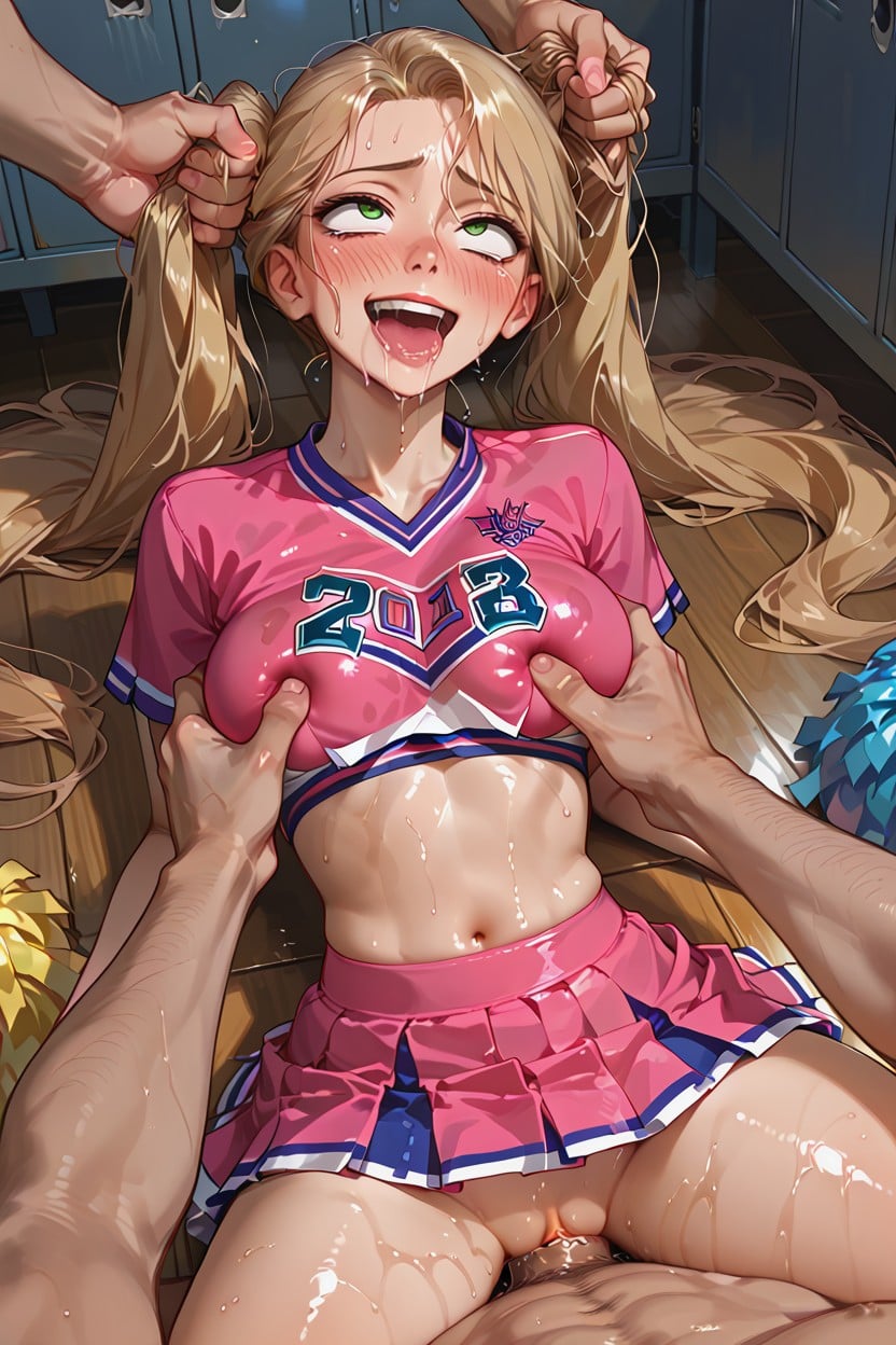 Extreme Wide Eyes, Big Ass, Grabbing Hair ヘンタイAIポルノ