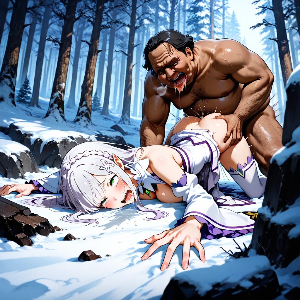 River Of, Womb Creampie View, Excessive Drooling AI Porn