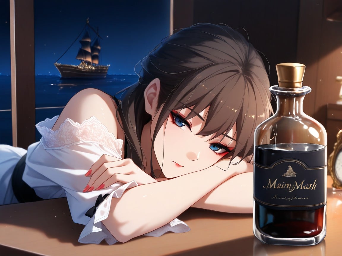 Colonial Attire, Close Up, Newest Hentai AI Porn