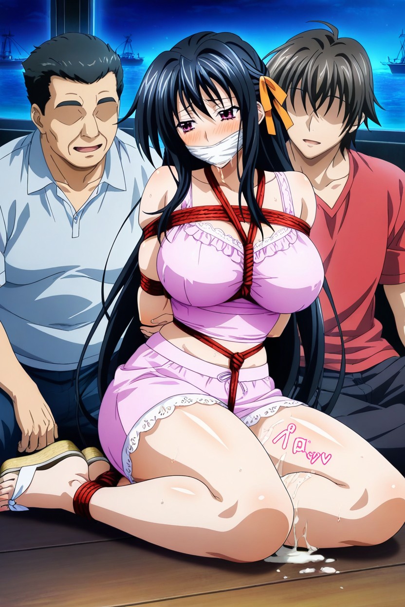 After Sex, Ship, She Is Staring At Him With Hentai AI Porn