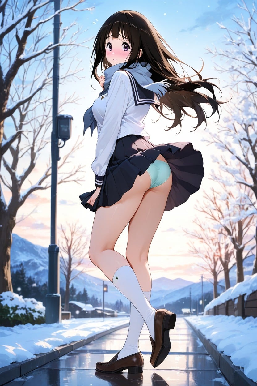 Standing On One Leg, K, 25+ Hentai AI Porn