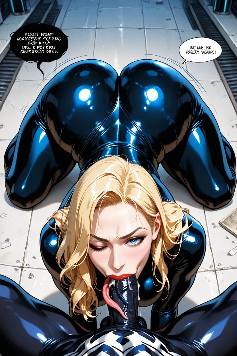 Perfect Body, Blonde Hair, Gigantic Dick Hentai AI Porn