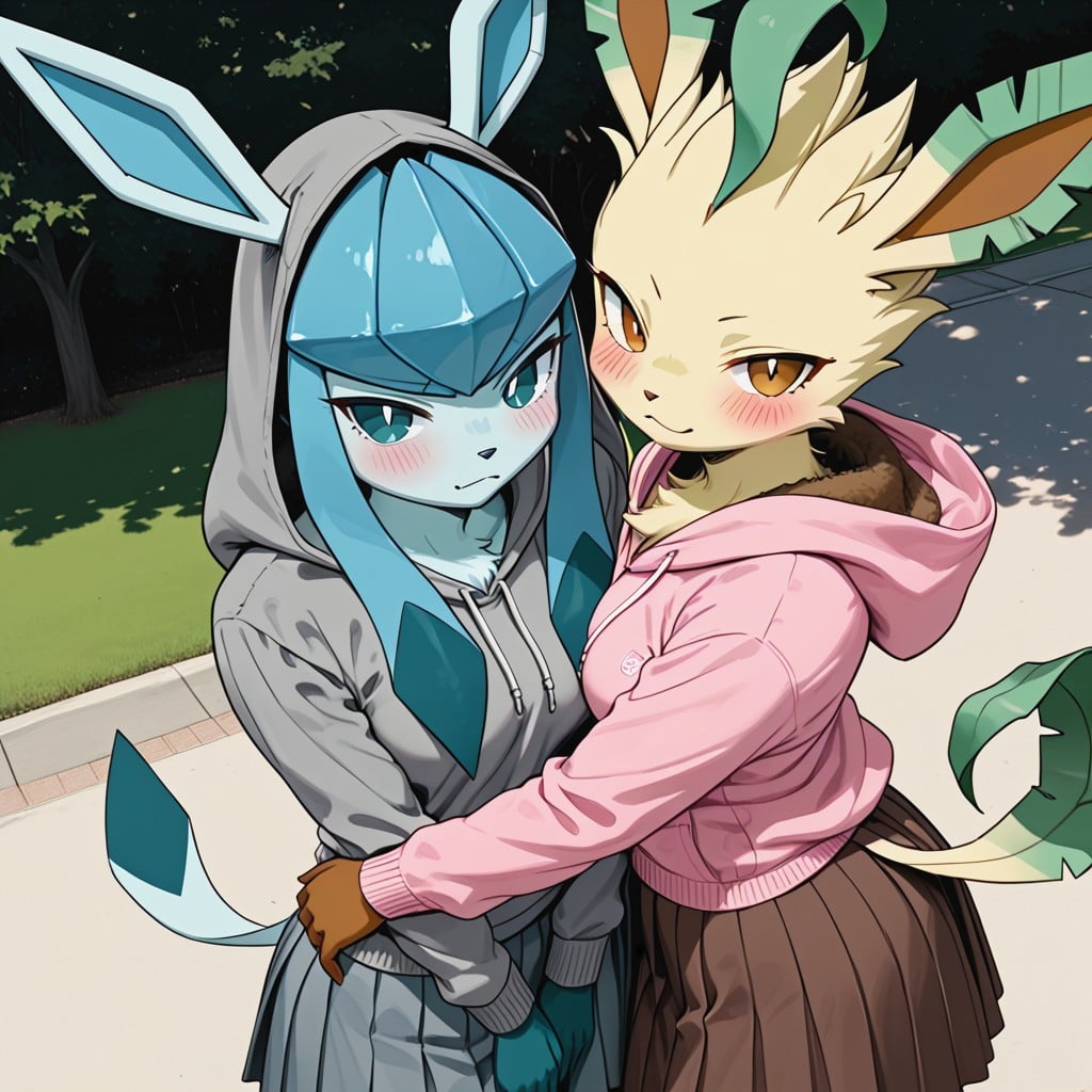 2人, Antro, Leafeon ファーリーAIポルノ
