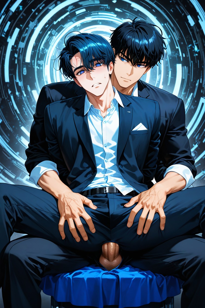 Being Groping By Another Person, Layered Hair, 25+ AI Gay Porn