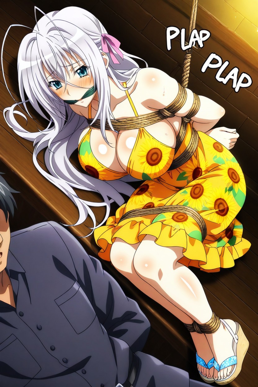 Anime Style, Cleave Gag, Massive Breasts Hentai AI Porn