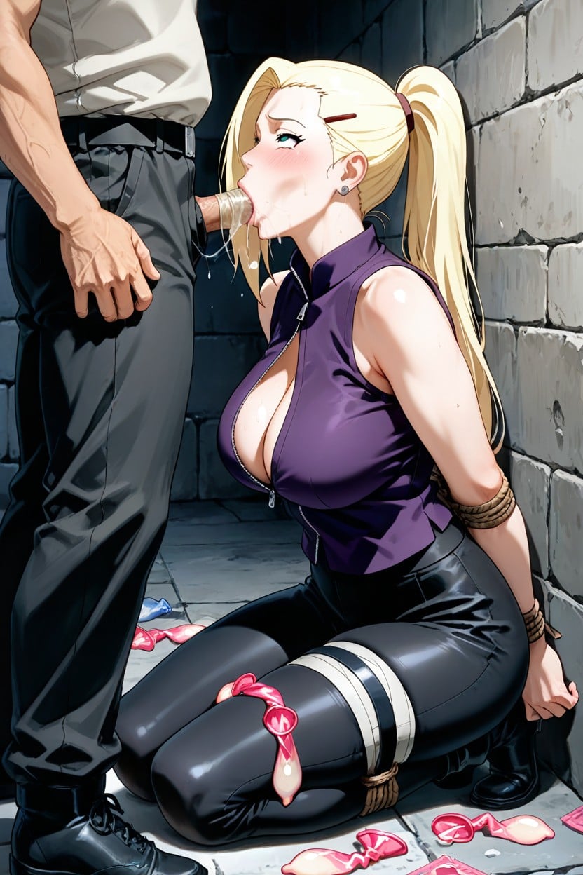 Lascivious Gaze, Pinned To The Wall, Dungeon Hentai AI Porn
