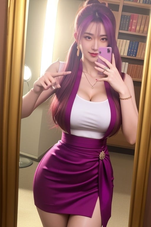 Night, Waist Shot, Smooth Cock Asian AI Porn