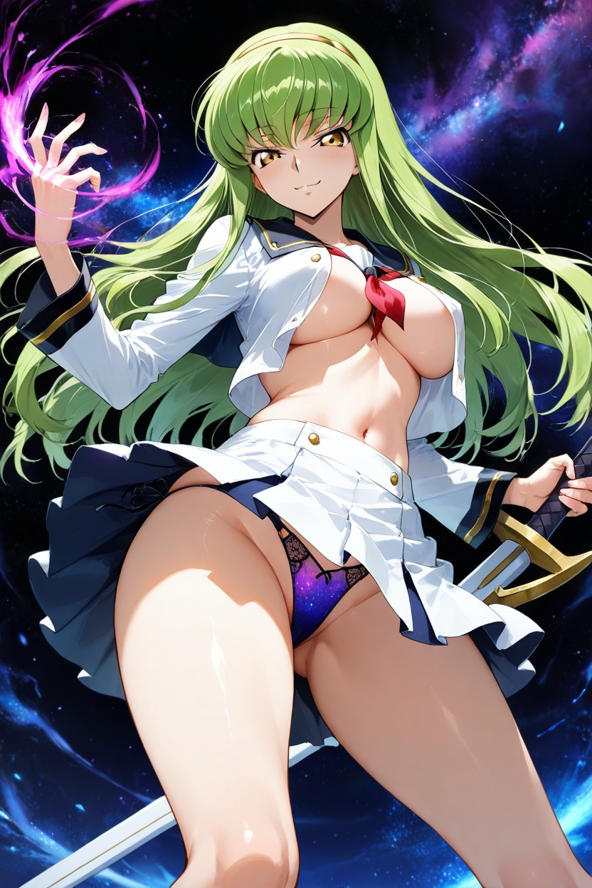 Close Mouth, 25+, Cosmic Aura Hentai AI Porn