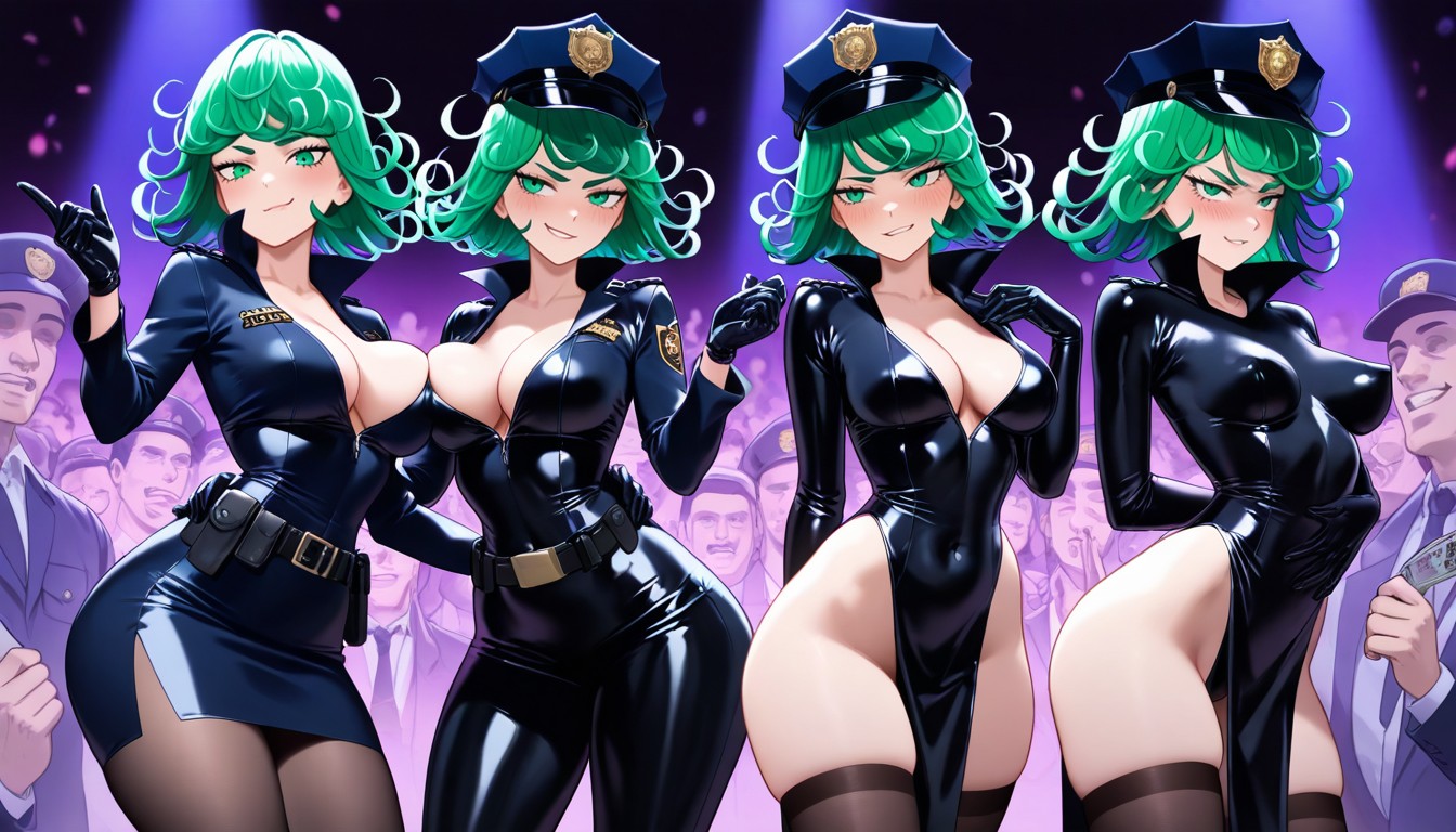 Smirk, Robbers, Cleavage AI Porn
