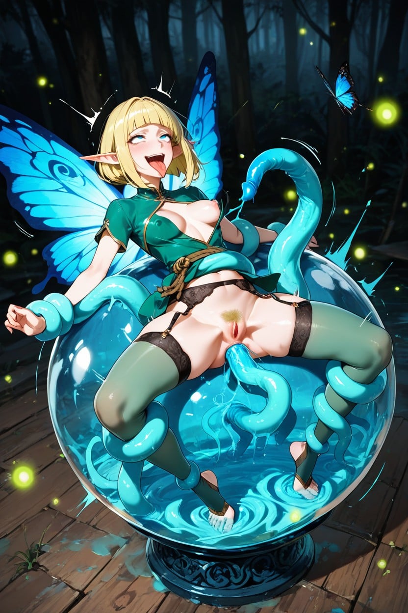 Long Wicks, Smooth Detailed Feet, Anal Hentai AI Porn