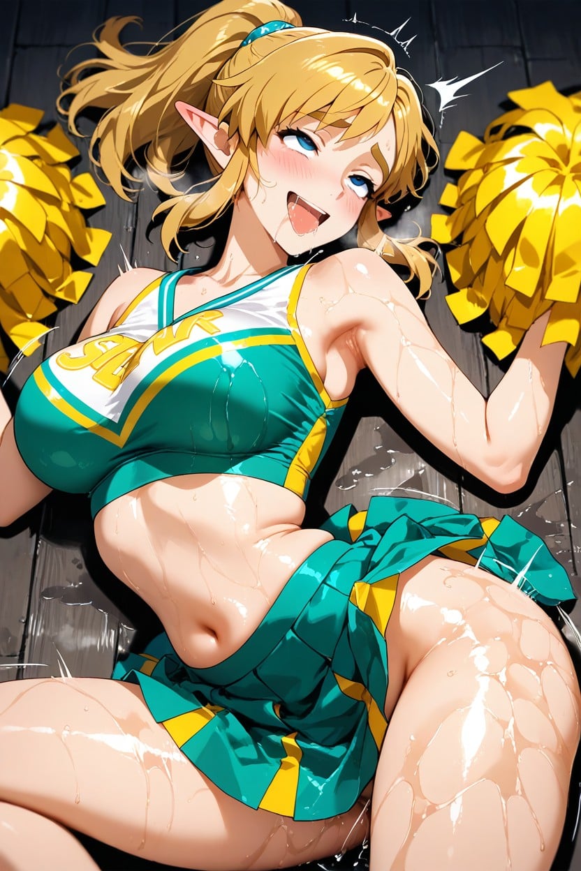 Link From Breath Of The Wild, Rough Sex, Skirt Up Hentai AI Porn
