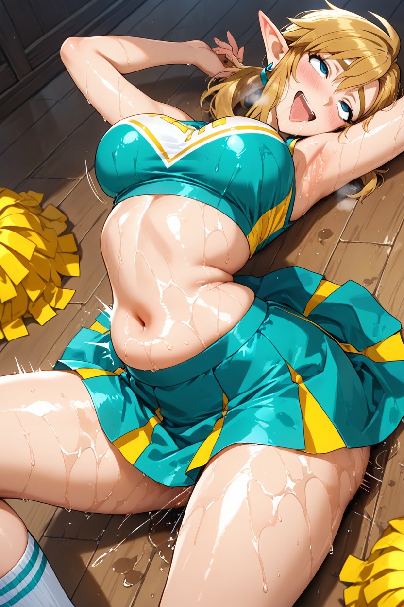 Big Ass, Saliva, Twintails Hentai IA