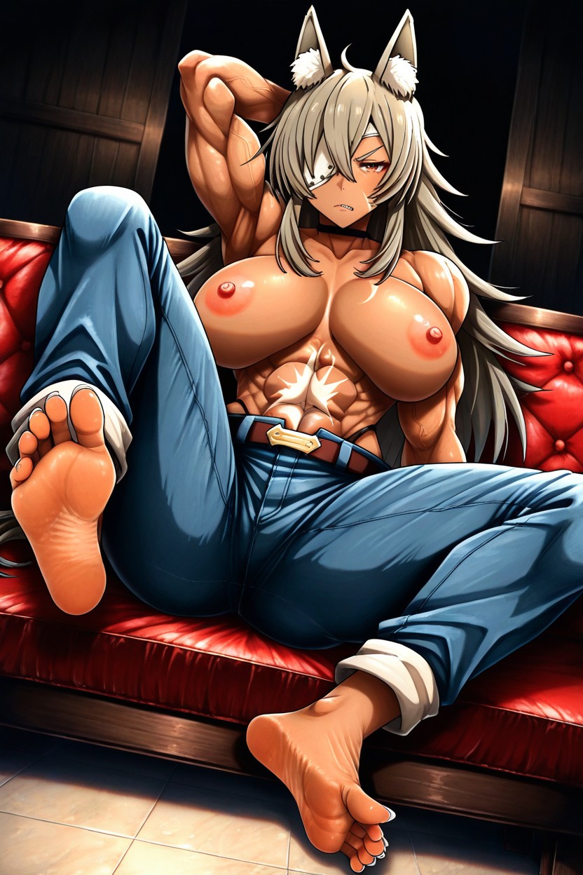 Sitting Down, 25+, Ghislaine Hentai AI Porn