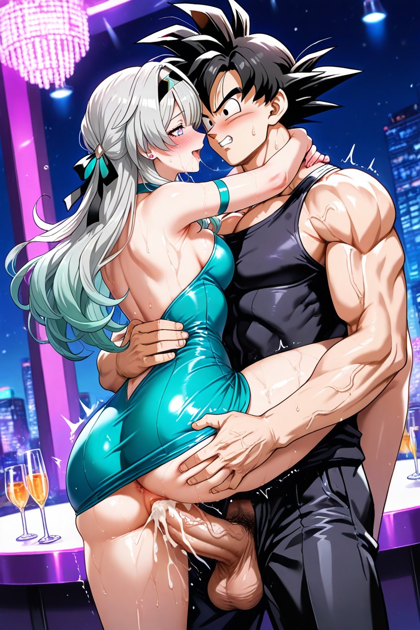 Eyes Half-closed, Wide Angle, 25+ Hentai AI Porn