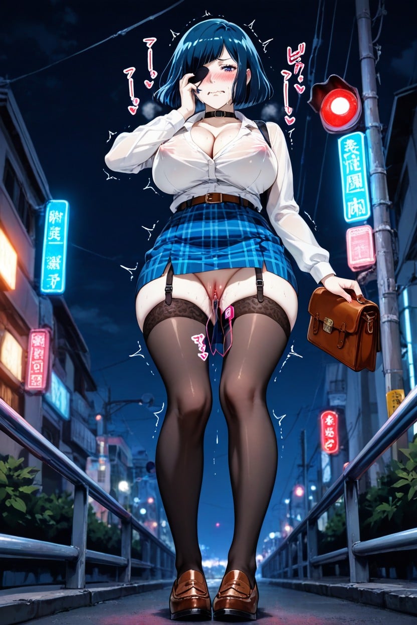 Guard Rail, Wedge, Soft Round Face Hentai AI Porn