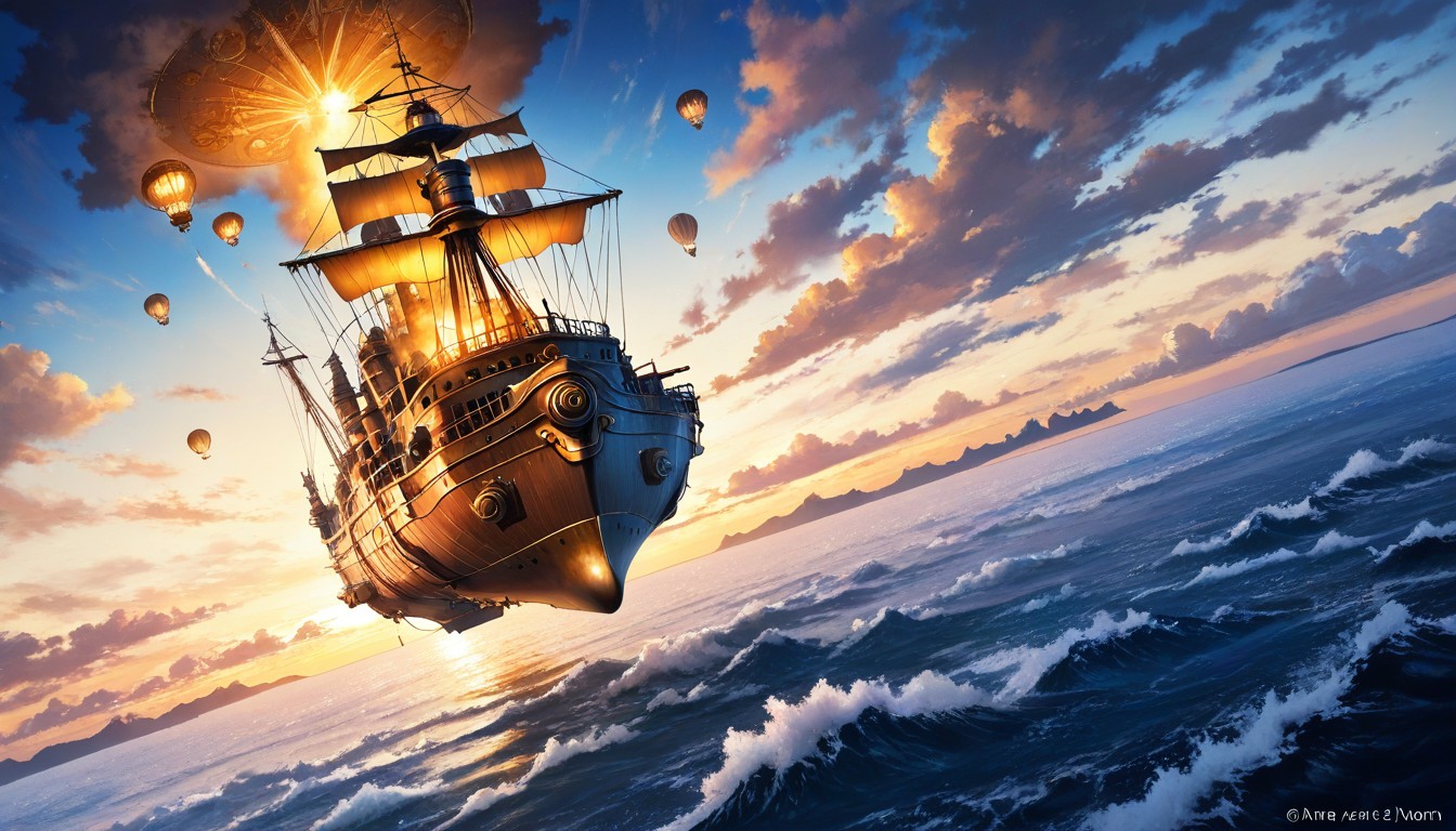 High Detail, Wide-angle, View From Sea-level AI Porn