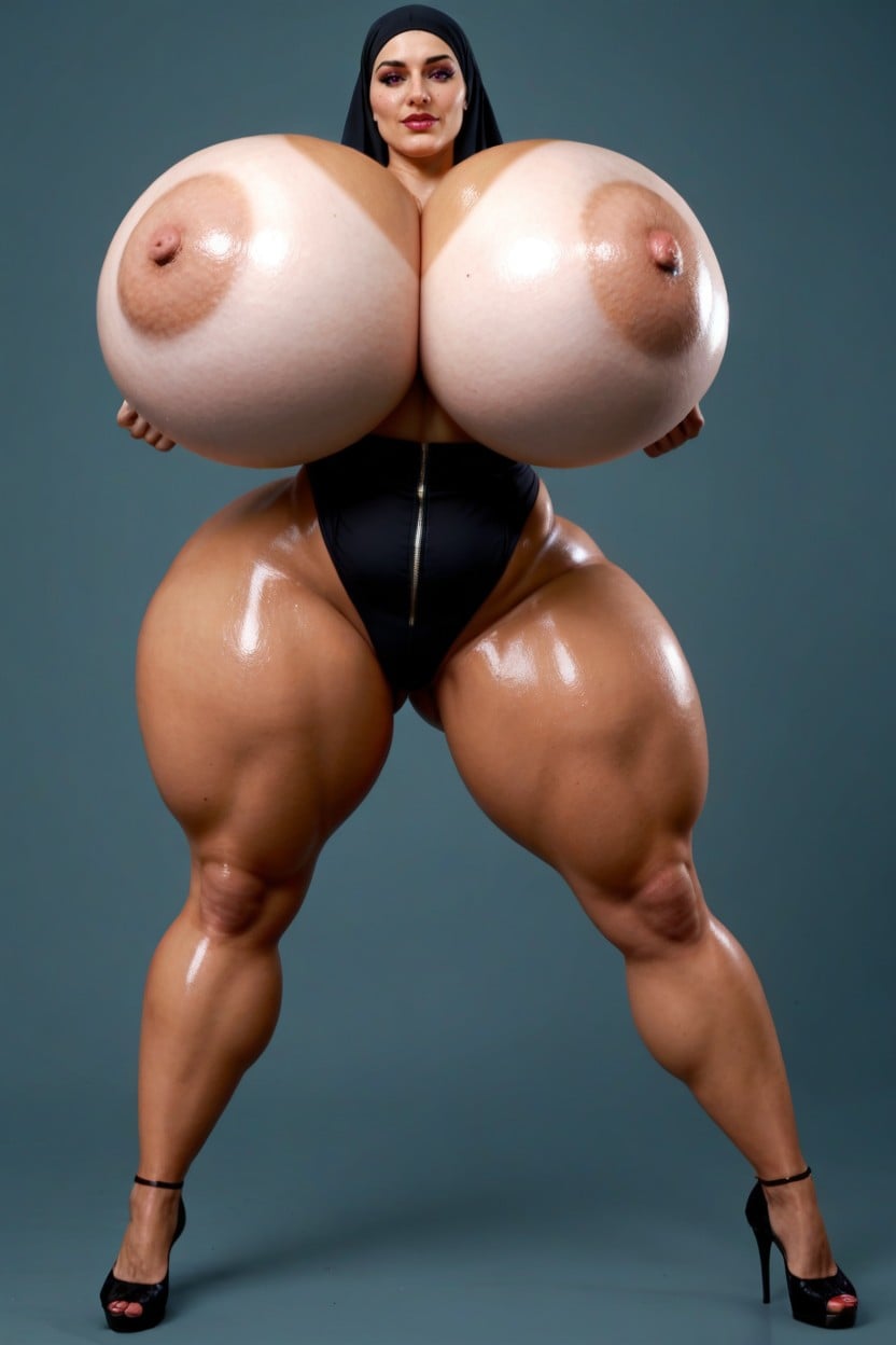 Hyper Butt, Full Body, Tan Lines AI Porn