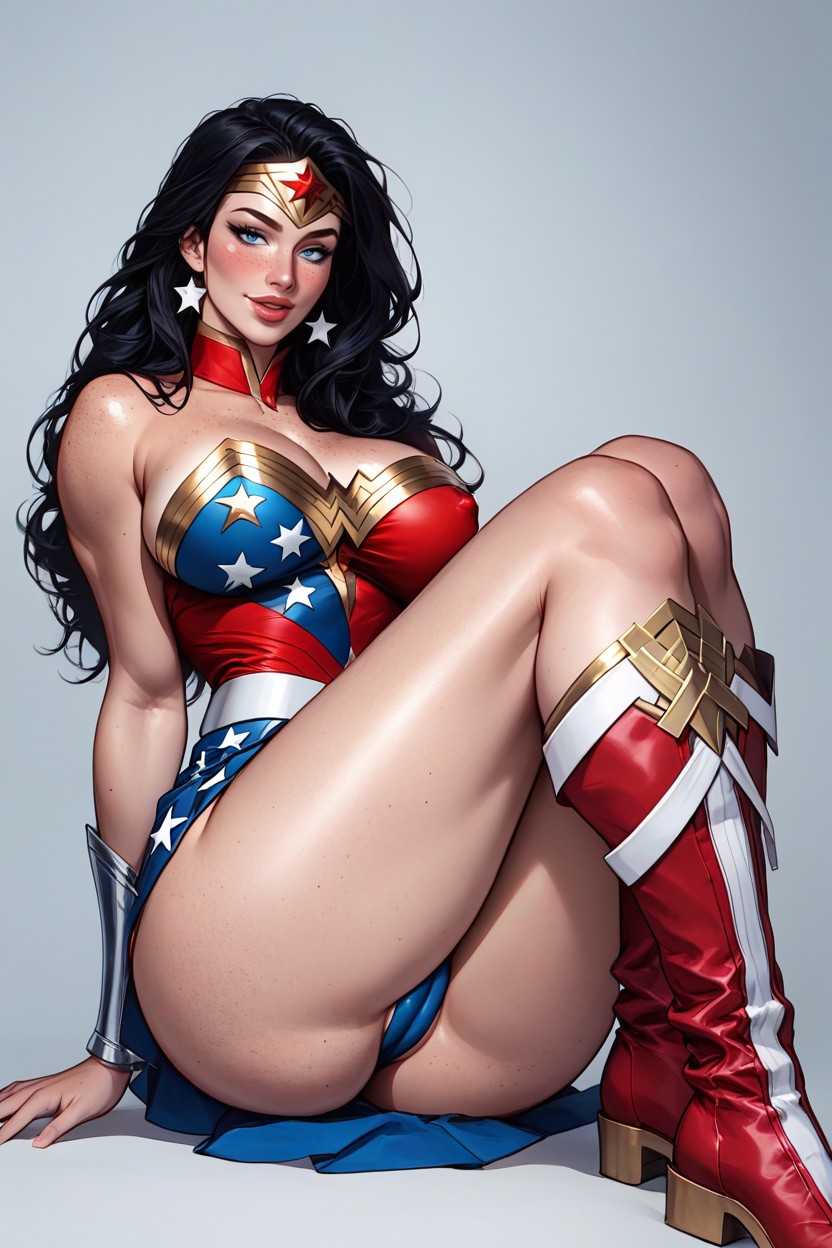 Massive Breast, Dc Wonder Woman, Waist Shot AI Porn