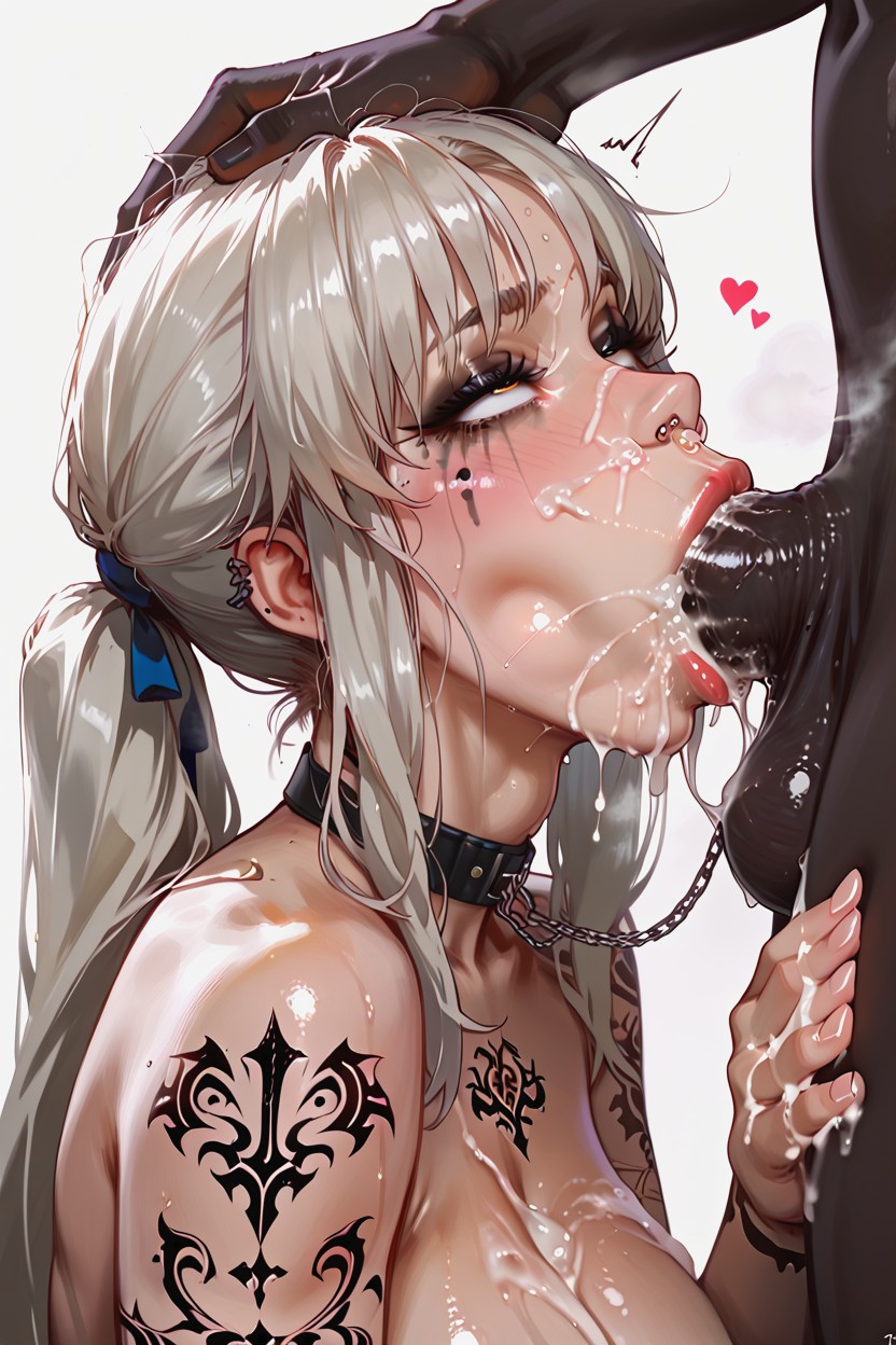 Excessive Tattoos On Thighs, Stretched Useless, Manicured Toes Hentai AI Porn