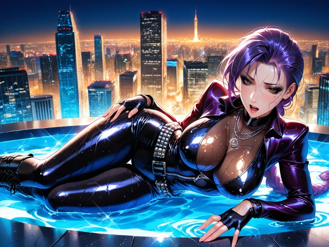 Sparkles, Luxurious Combat Boots, Detailed Body Hentai AI Porn