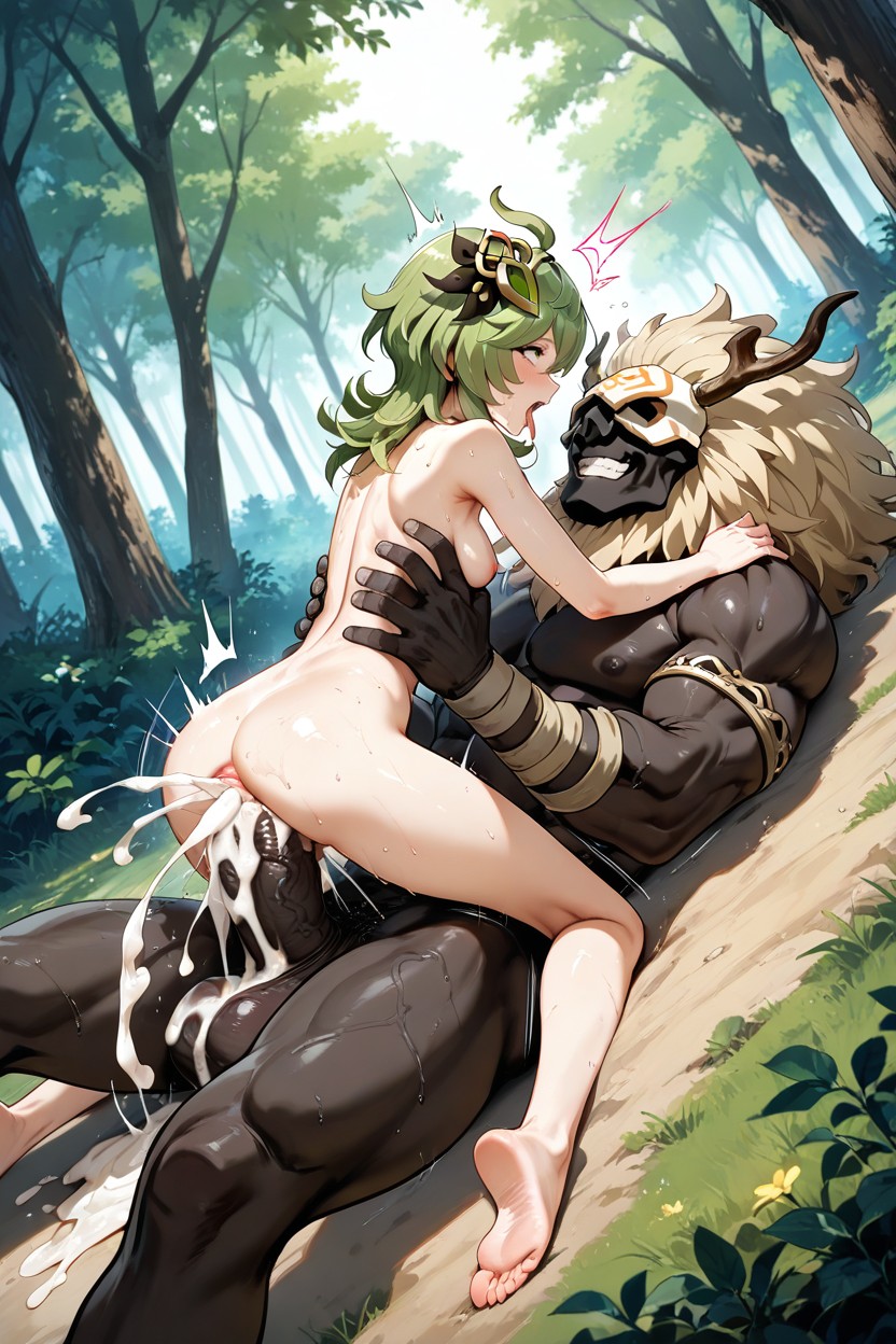 Small Ass, Gigantic, Extreme Creampie Hentai AI Porn