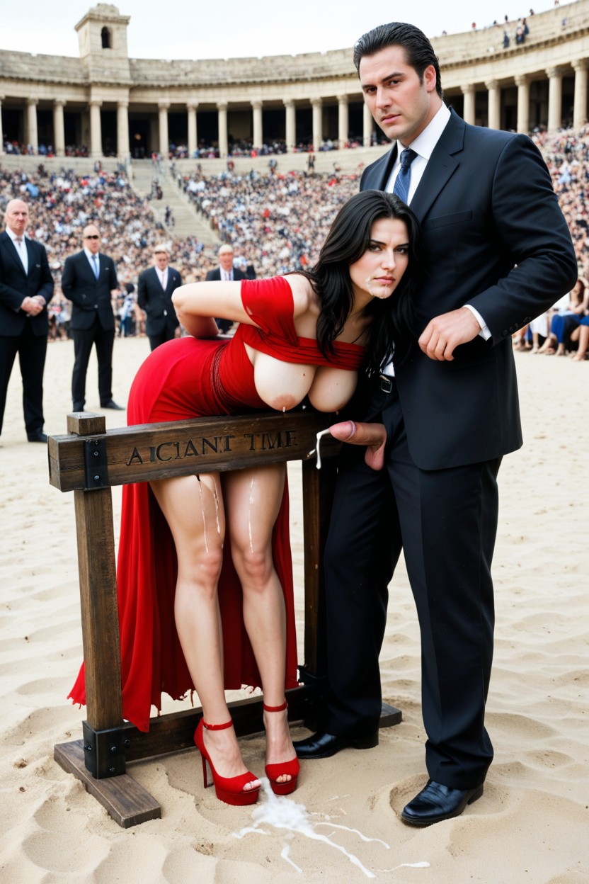 French, Rounded Ass, Photography AI Porn