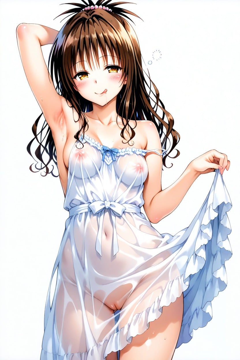 Uncensored, Small Breasts, Horny Hentai AI Porn