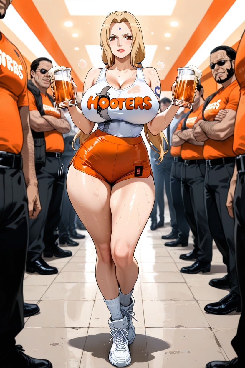 Big Breast, Anime Style, Duo Hentai AI Porn