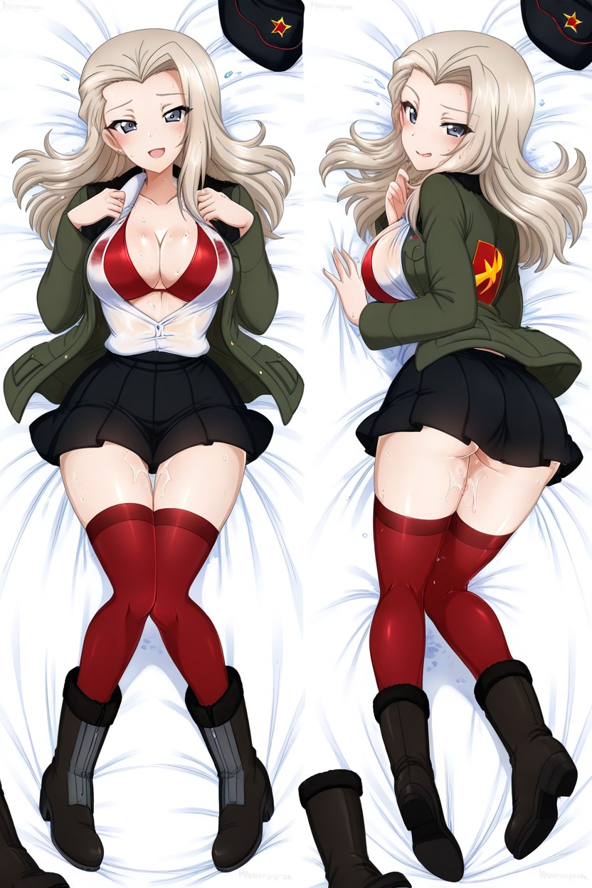 Black Soviet Boots, ', Clara From Und Panzer Hentai AI Porn