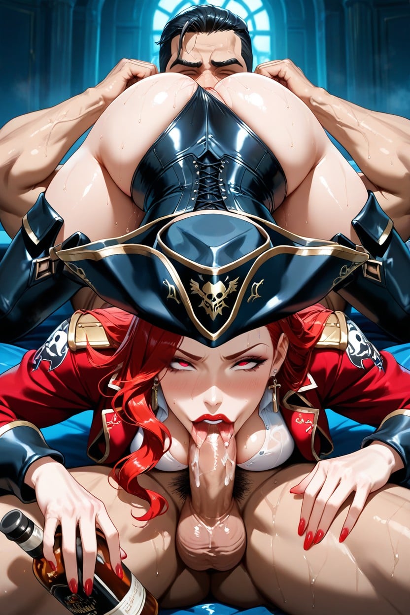 69, Twin Cutlasses On Hips, 2 People Hentai AI Porn