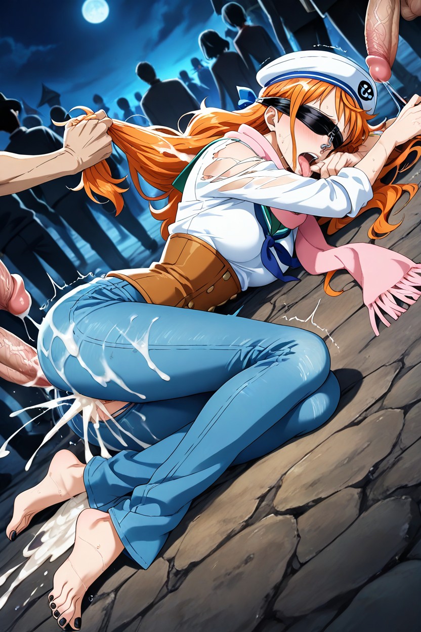 25+, Wide Angle, Hair Pulling Hentai AI Porn