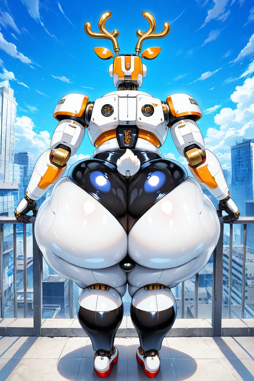 Captiankirb Style, Full Body Shot, Fat AI Gay Porn