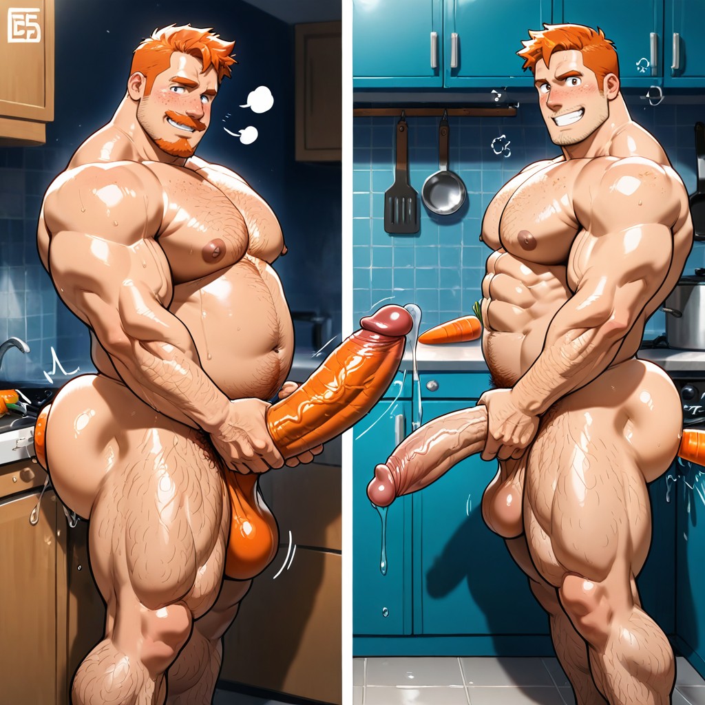 Bara, Gigantic Ass, Muscle AI Gay Porn