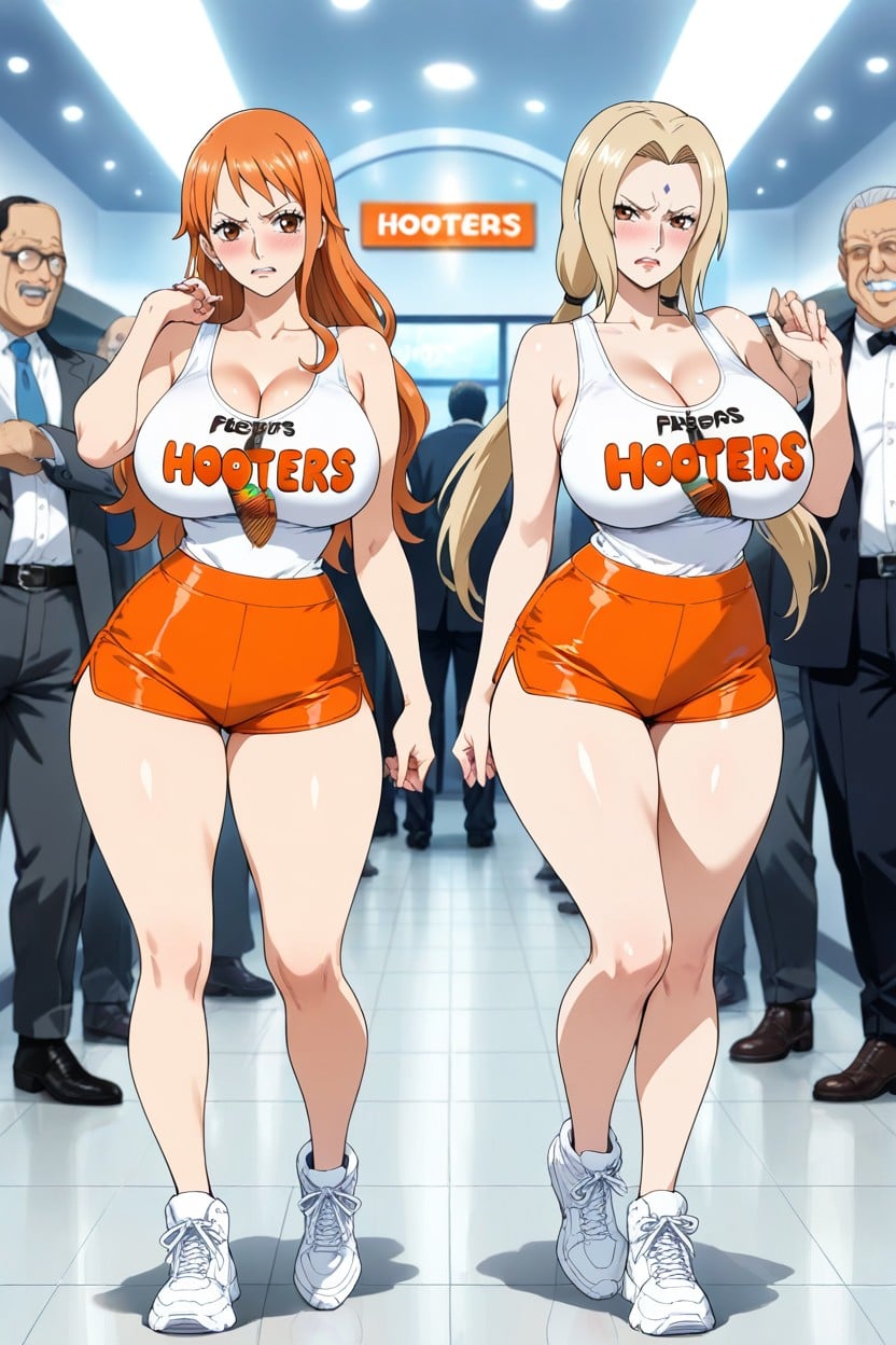 Girls, Energetic Mood, Aspect Ratio Hentai AI Porn