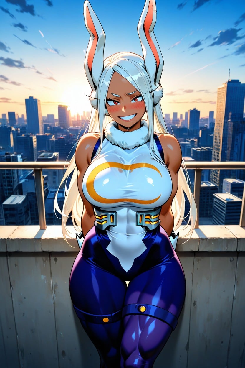 Wide Hips, Sexy Mirko, Wet Lips Hentai AI Porn