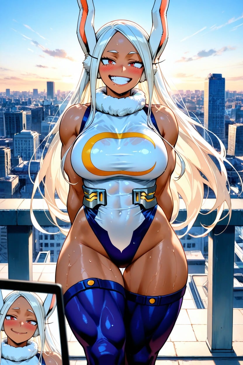 Leotard, Pov Kissing, Tits Out Hentai AI Porn