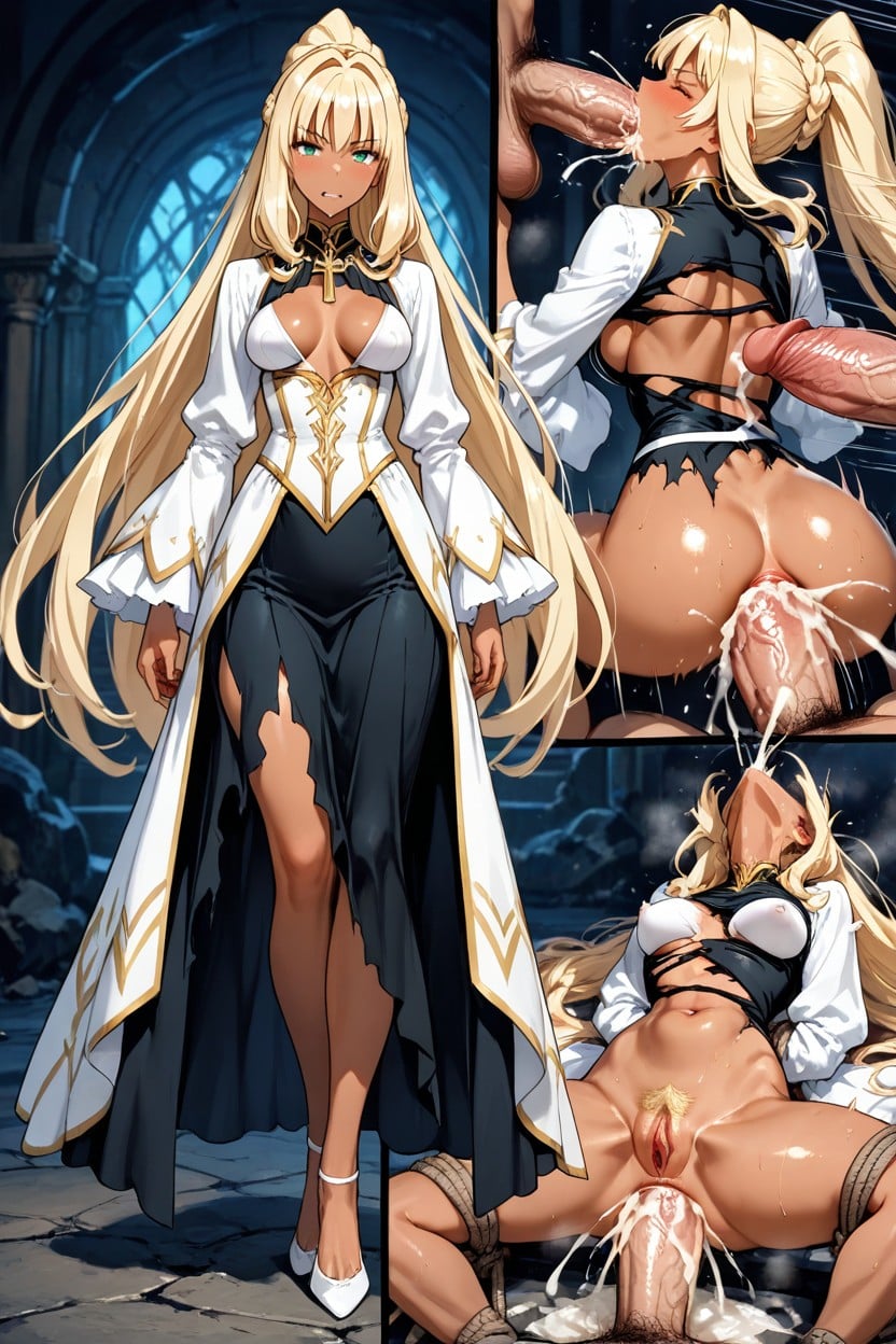 Every Face Is Masterfully Smooth And Refine, Cross Eyed, Invisible Aerolas Hentai AI Porn