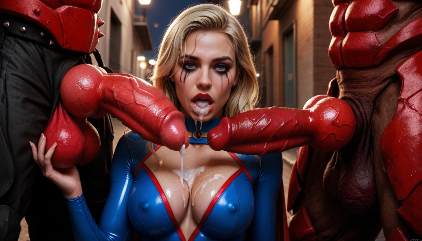 Gang Bang, Beautiful Face, Ultra High Details AI Porn