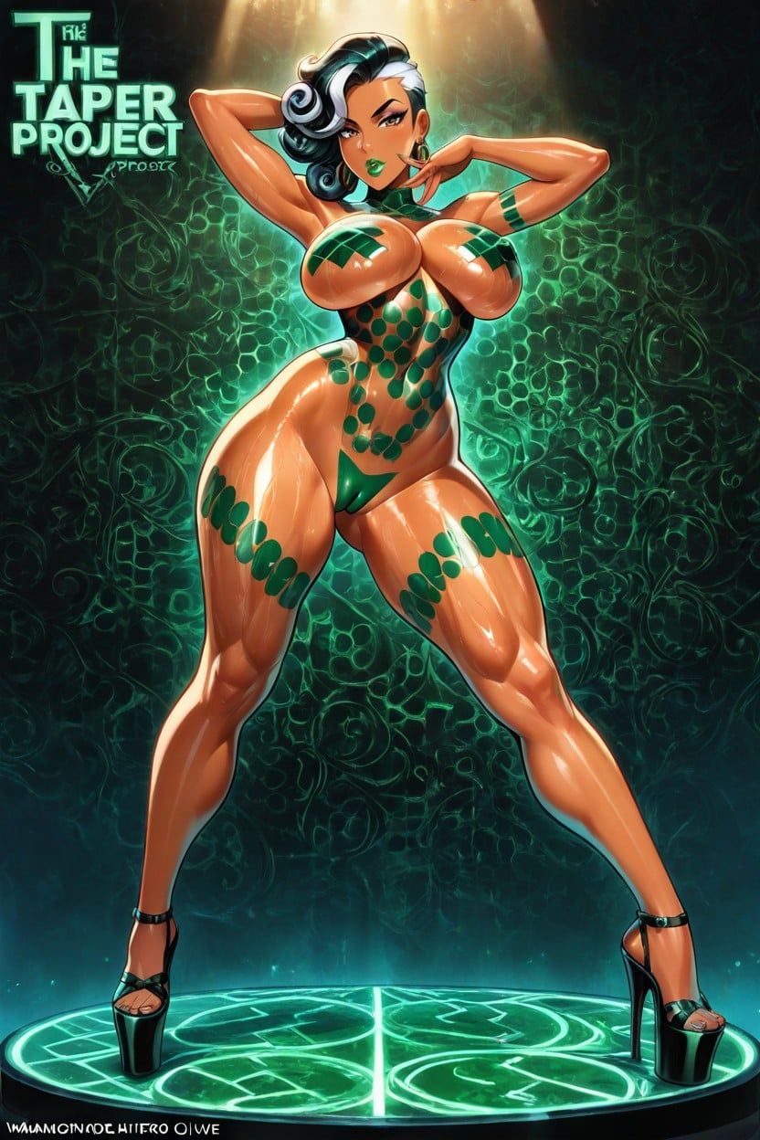 Photoshoot, Large Breast, Naked AI Porn